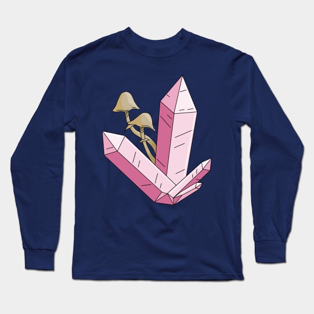 Crystal Magic Long Sleeve T-Shirt by the-bone-weaver 